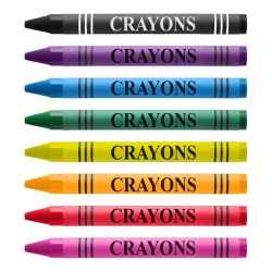branded Vincent 8CT Crayon Set, from our range of promotional Pencils