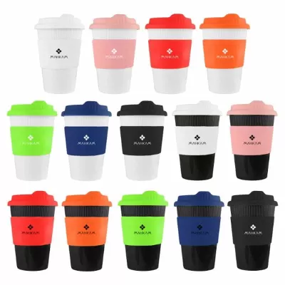 branded Ecco Kuppa 12oz, from our range of promotional Reusable Coffee Cups - Plastic & Ceramic