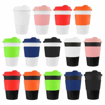 branded Ecco Kuppa 12oz, from our range of promotional Reusable Coffee Cups - Plastic & Ceramic