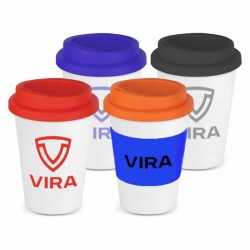 Reusable Coffee Cups - Plastic & Ceramic - Ecco Kuppa 12oz Double Wall