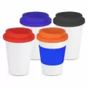 branded Ecco Kuppa 12oz Double Wall, from our range of promotional Reusable Coffee Cups - Plastic &amp; Ceramic
