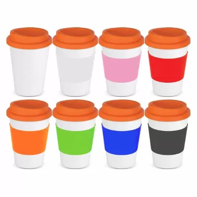 branded Ecco Kuppa 12oz Double Wall, from our range of promotional Reusable Coffee Cups - Plastic & Ceramic