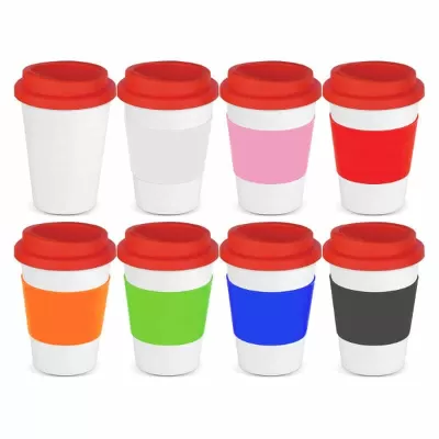 branded Ecco Kuppa 12oz Double Wall, from our range of promotional Reusable Coffee Cups - Plastic & Ceramic