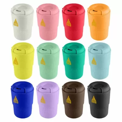 branded Ecco Kuppa Universal 350ml, from our range of promotional Reusable Coffee Cups - Plastic & Ceramic