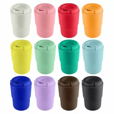 branded Ecco Kuppa Universal 350ml, from our range of promotional Reusable Coffee Cups - Plastic & Ceramic