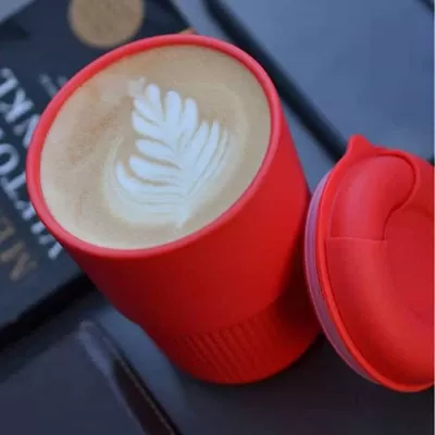 branded Ecco Kuppa Universal 350ml, from our range of promotional Reusable Coffee Cups - Plastic & Ceramic