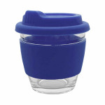 branded Venice Glass Coffee Cup 250ml, from our range of promotional Reusable Coffee Cups - Glass