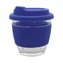 branded Venice Glass Coffee Cup 250ml, from our range of promotional Reusable Coffee Cups - Glass