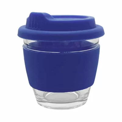 branded Venice Glass Coffee Cup 250ml, from our range of promotional Reusable Coffee Cups - Glass