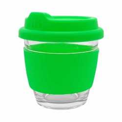 branded Venice Glass Coffee Cup 250ml, from our range of promotional Reusable Coffee Cups - Glass