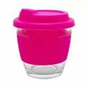 branded Venice Glass Coffee Cup 250ml, from our range of promotional Reusable Coffee Cups - Glass