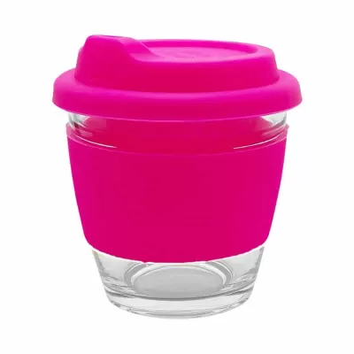 branded Venice Glass Coffee Cup 250ml, from our range of promotional Reusable Coffee Cups - Glass