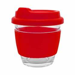 branded Venice Glass Coffee Cup 250ml, from our range of promotional Reusable Coffee Cups - Glass