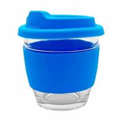 branded Venice Glass Coffee Cup 250ml, from our range of promotional Reusable Coffee Cups - Glass