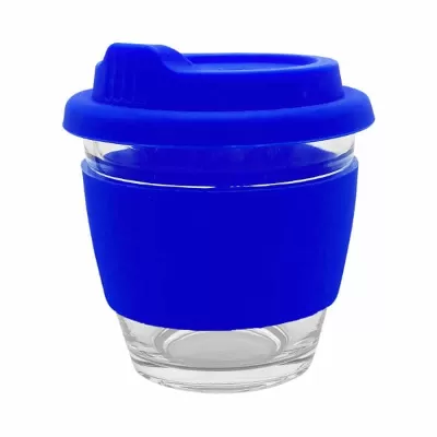 branded Venice Glass Coffee Cup 250ml, from our range of promotional Reusable Coffee Cups - Glass