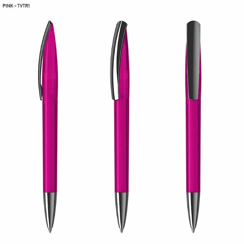branded Arca MM Transparent Plastic Pen, from our range of promotional Plastic Promotional Pens