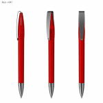 Plastic Promotional Pens  - Cobra MM Transparent Plastic Pen
