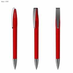Plastic Promotional Pens - Cobra MM Transparent Plastic Pen