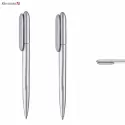 branded Flip Silver Plastic Pen, from our range of promotional Plastic Promotional Pens