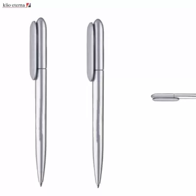 branded Flip Silver Plastic Pen, from our range of promotional Plastic Promotional Pens