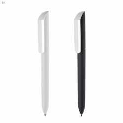 Plastic Promotional Pens - Flow F2 P-GOM K Plastic Pen