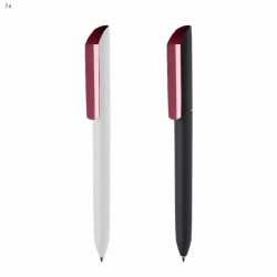 Plastic Promotional Pens - Flow F2 P-GOM K Plastic Pen