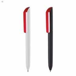 Plastic Promotional Pens - Flow F2 P-GOM K Plastic Pen