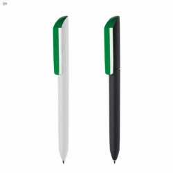 Plastic Promotional Pens - Flow F2 P-GOM K Plastic Pen