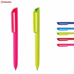 Plastic Promotional Pens  - Flow F2 P-GOM30 Plastic Pen