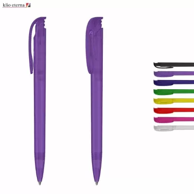 branded Jona Transparent Plastic Pen, from our range of promotional Plastic Promotional Pens