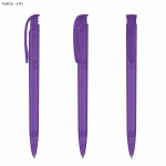 Plastic Promotional Pens  - Jona Transparent Plastic Pen