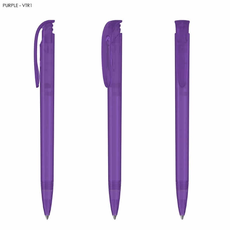 branded Jona Transparent Plastic Pen, from our range of promotional Plastic Promotional Pens