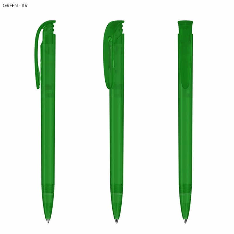 branded Jona Transparent Plastic Pen, from our range of promotional Plastic Promotional Pens