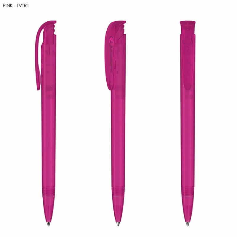 branded Jona Transparent Plastic Pen, from our range of promotional Plastic Promotional Pens