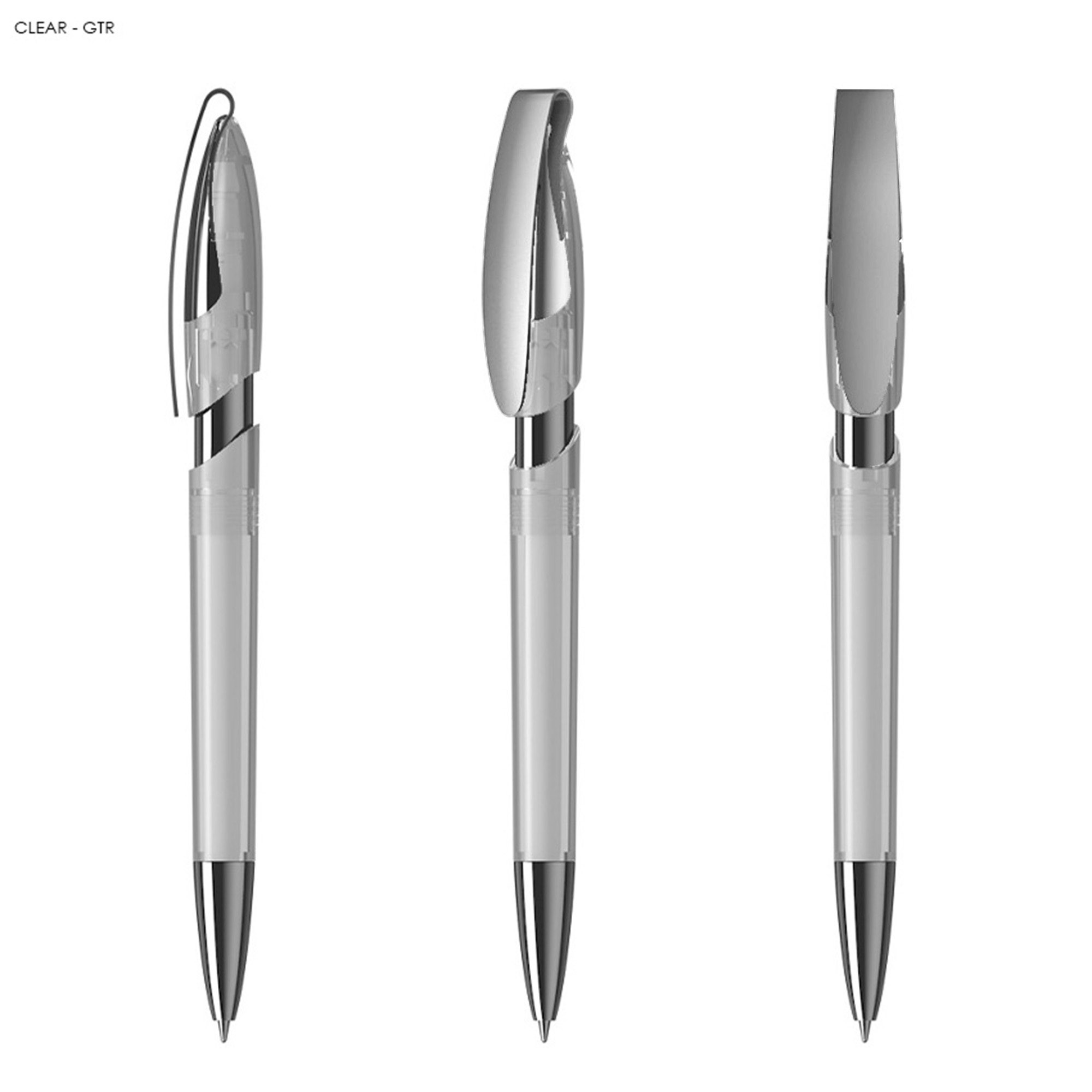 branded Rodeo MM Transparent Plastic Pen, from our range of promotional Plastic Promotional Pens