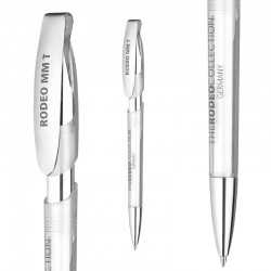 Plastic Promotional Pens - Rodeo MM Transparent Plastic Pen