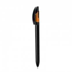 Plastic Promotional Pens - Thera Black Plastic Pen