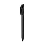 Plastic Promotional Pens  - Thera Black Plastic Pen
