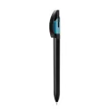 branded Thera Black Plastic Pen, from our range of promotional Plastic Promotional Pens
