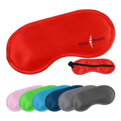 branded Comfy Satin Sleep Eye Mask, from our range of promotional Travel Eye Masks
