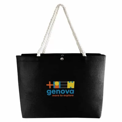 branded Genova Felt Shopper, from our range of promotional Shopping Tote Bags