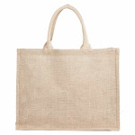 Jute Shopping &amp; Tote Bags  - Jute Bag Natural