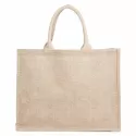branded Jute Bag Natural, from our range of promotional Jute Shopping &amp; Tote Bags