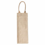 branded Montpellier Jute Wine Carrier, from our range of promotional Jute Shopping &amp; Tote Bags
