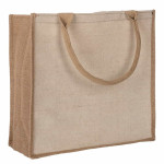 branded Mulan Juco Shopping Bag, from our range of promotional Jute Shopping &amp; Tote Bags