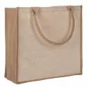 branded Mulan Juco Shopping Bag, from our range of promotional Jute Shopping &amp; Tote Bags