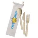 branded Wheat Straw Utensils In Bag, from our range of promotional Homeware Products