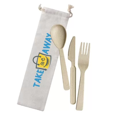 branded Wheat Straw Utensils In Bag, from our range of promotional Homeware Products