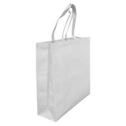 branded Laminated Non Woven Bag with Large Gusset, from our range of promotional Non Woven Tote Bags