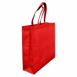 branded Laminated Non Woven Bag with Large Gusset, from our range of promotional Non Woven Tote Bags